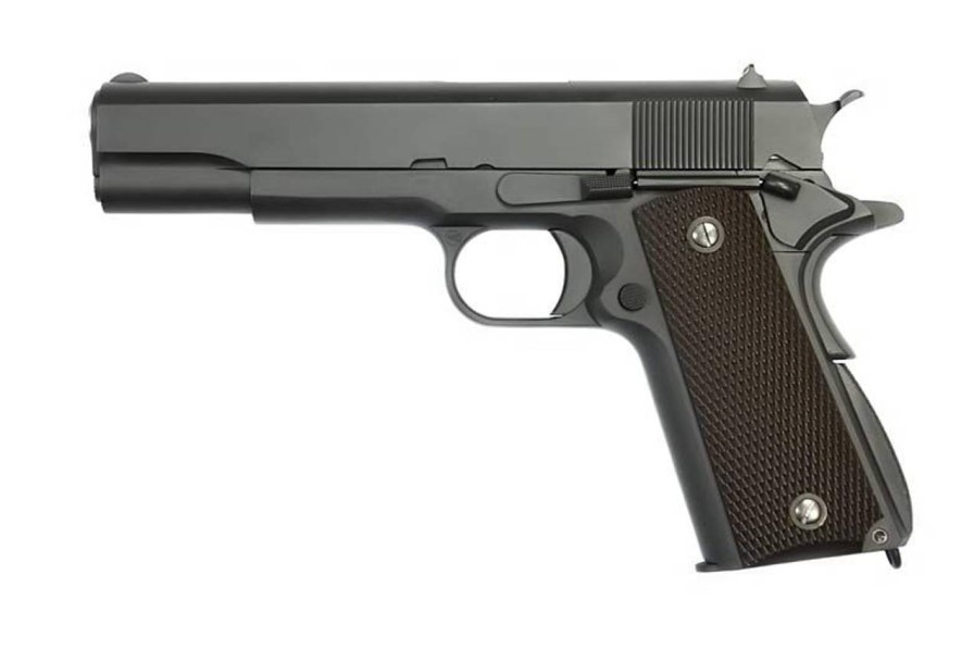 GAME-ON Gass Med Blowback | We - 1911 A Black - Blowback