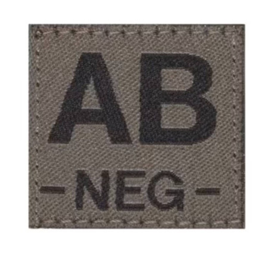 GAME-ON Patches | Patch - Blodtype Ab- Borrels - Type Ab Negativ