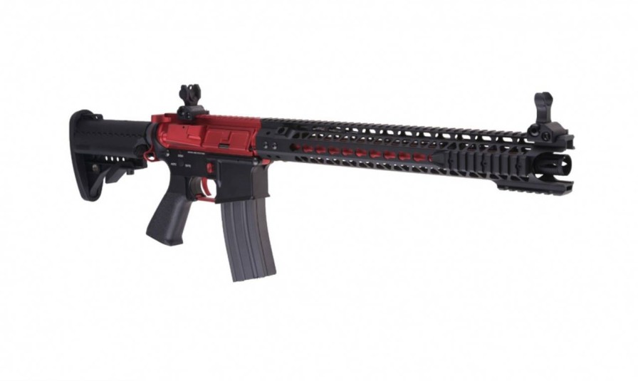 GAME-ON Aeg & Elektriske Rifler | Specna Arms - V26 Assault Elektrisk Softgunrifle - Red Edition