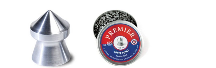 GAME-ON 4.5Mm&.177 & Pellets | Crosman Premier Super Point Luftgevrkuler 7.9Gr - 500Stk