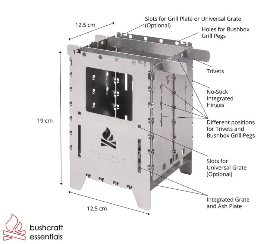 GAME-ON Beredskapslager | Kvistbrenner - Bushbox Xl Titanim Turovn