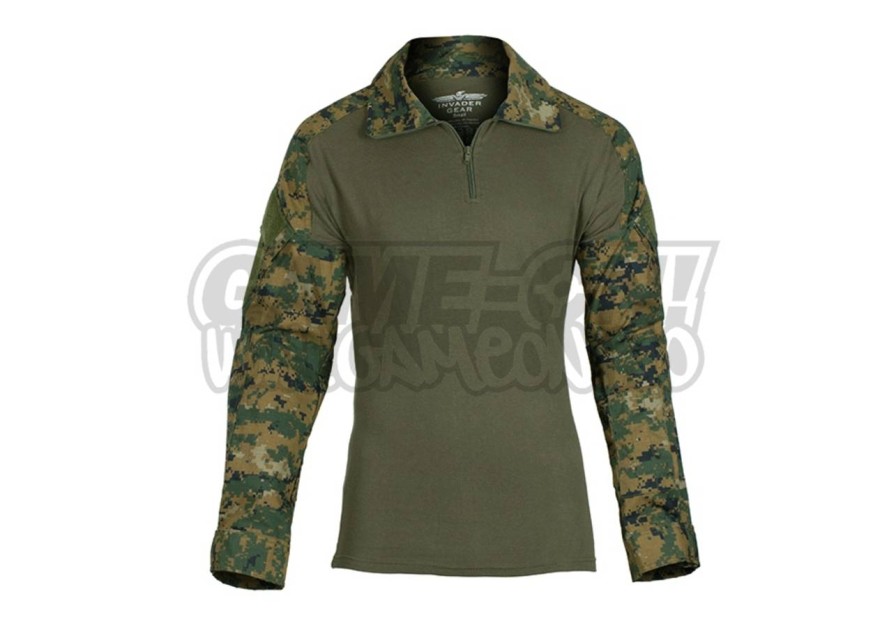 GAME-ON Gensere | Invader Gear - Combat Shirt - Marpat