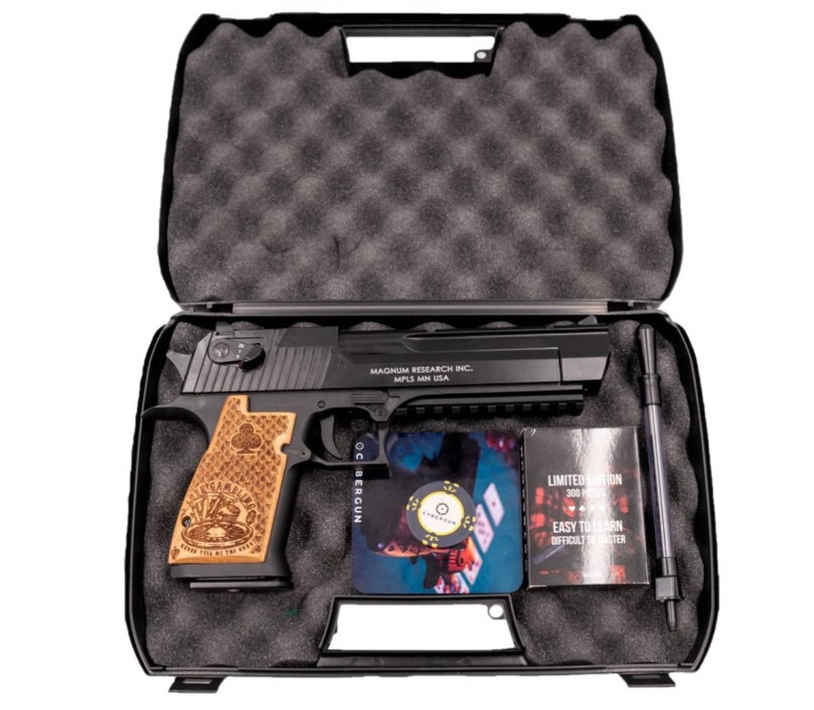 GAME-ON Gass Med Blowback | Desert Eagle - Airsoft Pistol - Poker Limited Edition