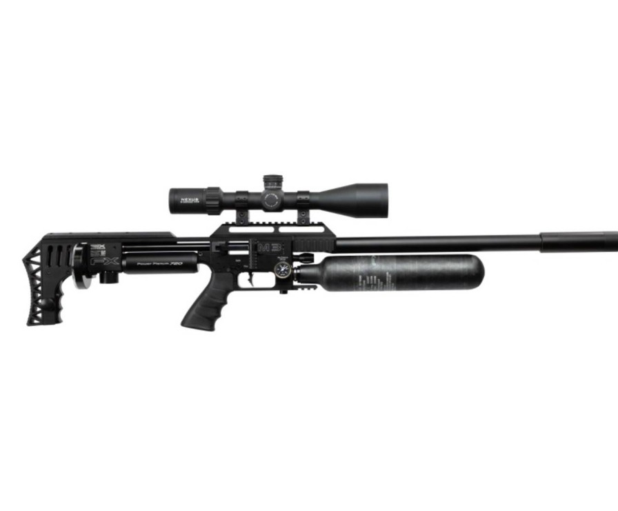 GAME-ON Luftvapen 5.5Mm&6.35Mm&7.62Mm | Fx Impact M3 Sniper - 6.35Mm Pcp Luftgevr - Svart (Regpliktig)