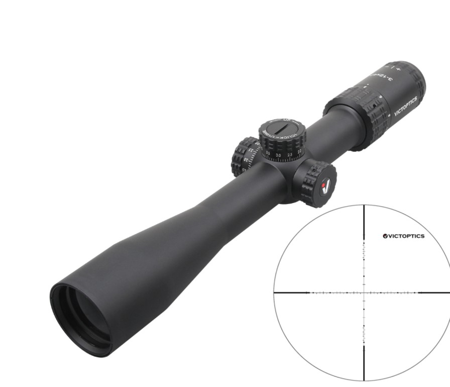 GAME-ON Kikkertsikte | Vector Optics - S4 Kikkertsikte 3-12X40Mm Med Parallaxjustering