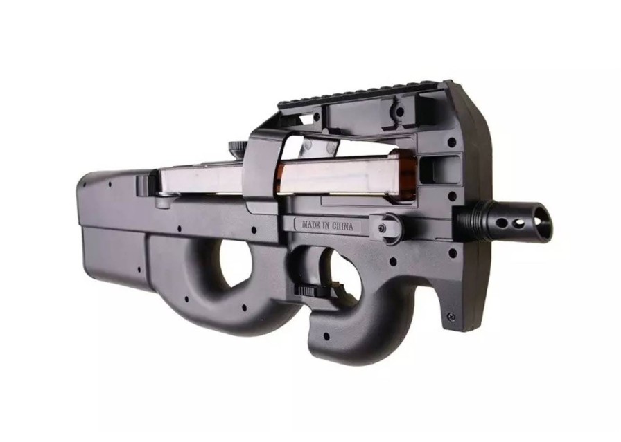 GAME-ON Rifle&Pakker | Well - P90 Elektrisk Softgun - Pakke