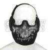 GAME-ON Softgun Masker | Invader - Mesh Maske Med Gitter V2 - Death Head