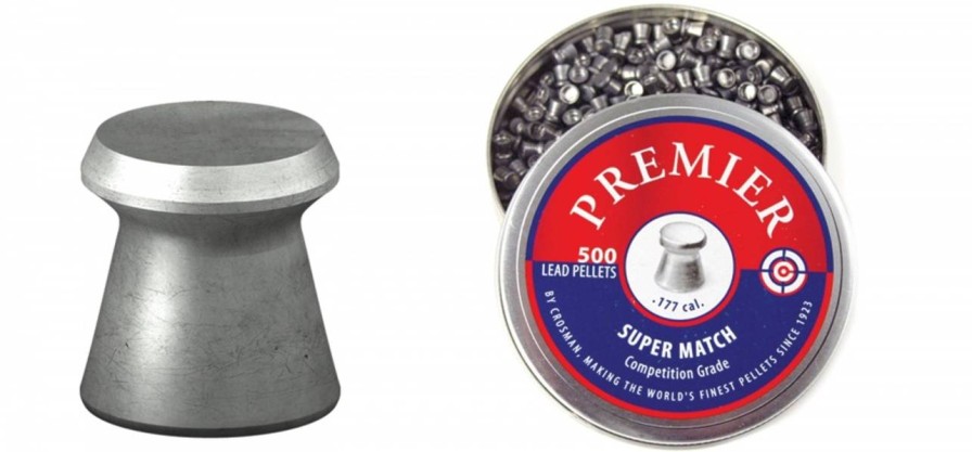 GAME-ON 4.5Mm&.177 & Pellets | Crosman Premier Super Match 7.9Gr 4.5Mm Luftgevrkuler - 500Stk