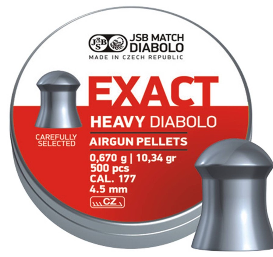 GAME-ON 4.5Mm&.177 & Pellets | Jsb Exact Heavy - 4.52Mm - 500Stk