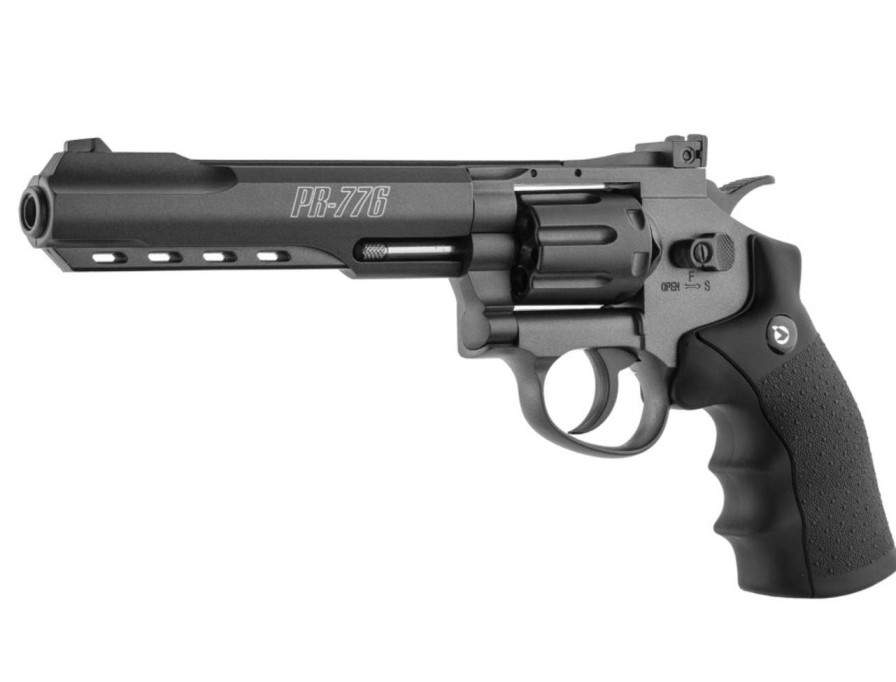 GAME-ON Revolvere | Gamo - Pr776 Co2 Drevet Revolver - 4.5Mm