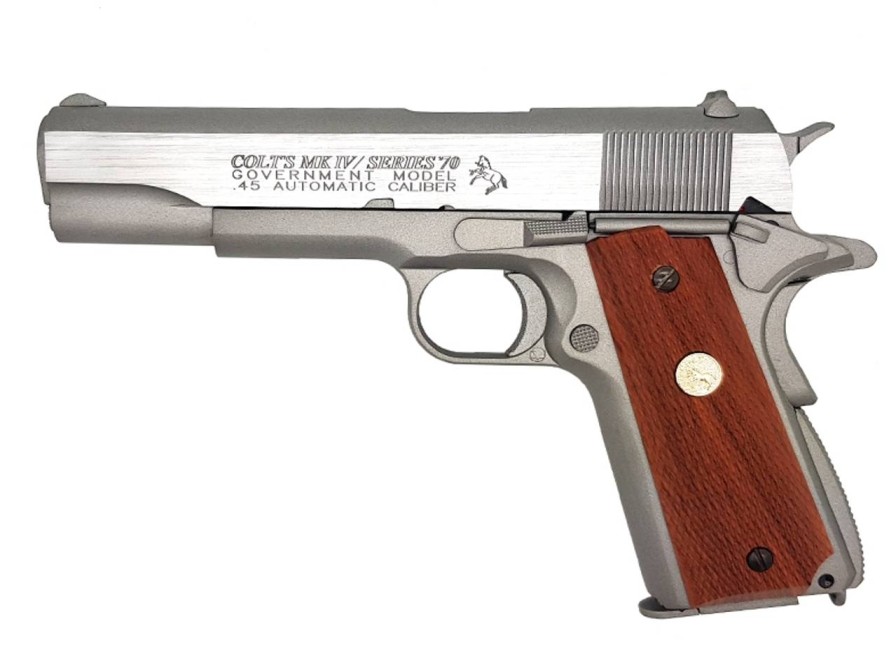 GAME-ON Gass Med Blowback | Colt M1911 Mkiv Series 70 - Co2 Drevet Softgun Med Blowback