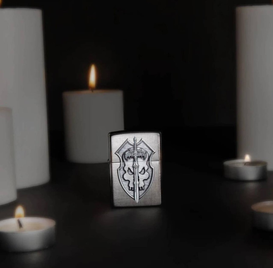 GAME-ON Zippo Lighters | Zippo - Medieval Mythological Design - Lighter