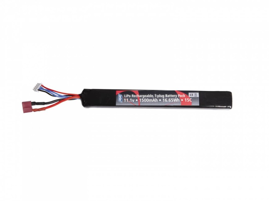 GAME-ON Li&Po Batterier | Batteri - Li-Po 11.1V 1500Mah - Stick Med T-Plugg