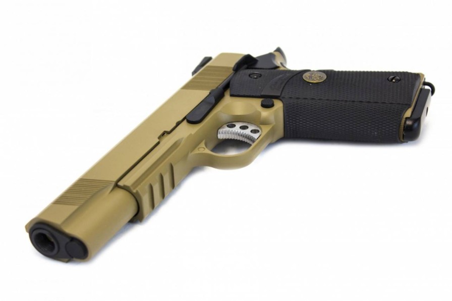 GAME-ON Gass Med Blowback | We - 1911 Meu Med Rail Tan