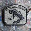 GAME-ON Patches | Patch - Dont Tread On Me Frog Rubber