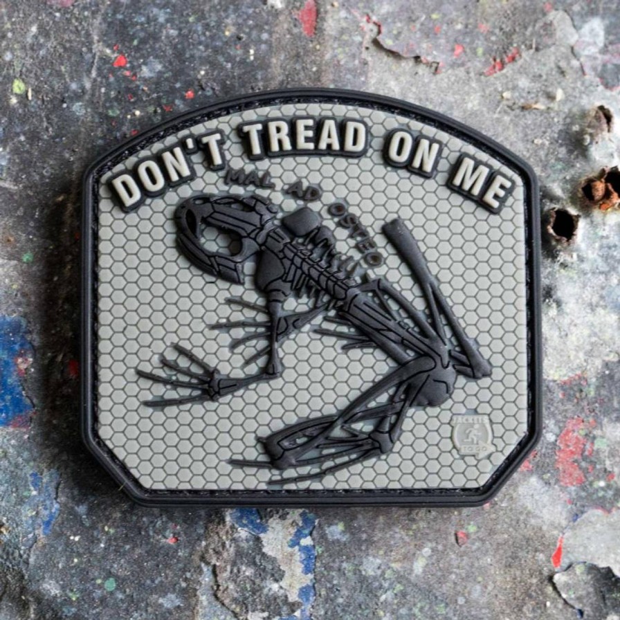 GAME-ON Patches | Patch - Dont Tread On Me Frog Rubber