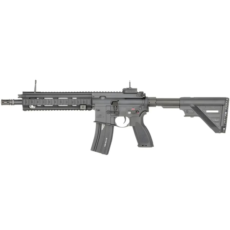 GAME-ON Aeg & Elektriske Rifler | Heckler & Koch - Hk416 A5 Sportline Softgun Rifle - Svart - Aeg