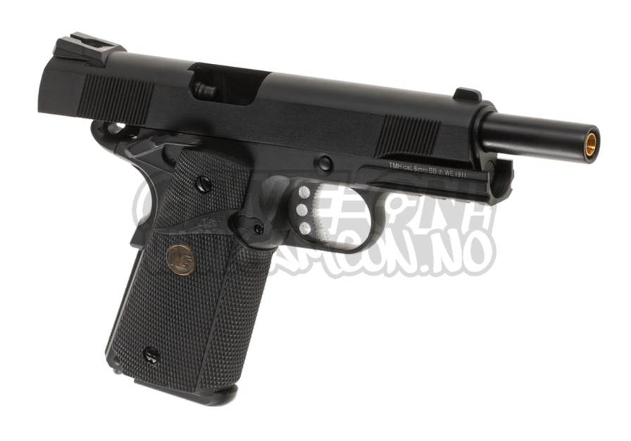 GAME-ON Gass Med Blowback | We - 1911 Meu Gassdrevet Softgunpistol - Svart