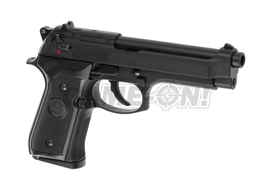 GAME-ON Gass Med Blowback | Ls - M9 Classic Gass Softgun Med Blowback - Svart